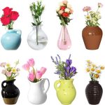 Mini Vase Magnets for Fridge