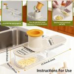 3 in 1 Ginger Garlic Grater 3-in-1 Ginger Garlic - Image 4